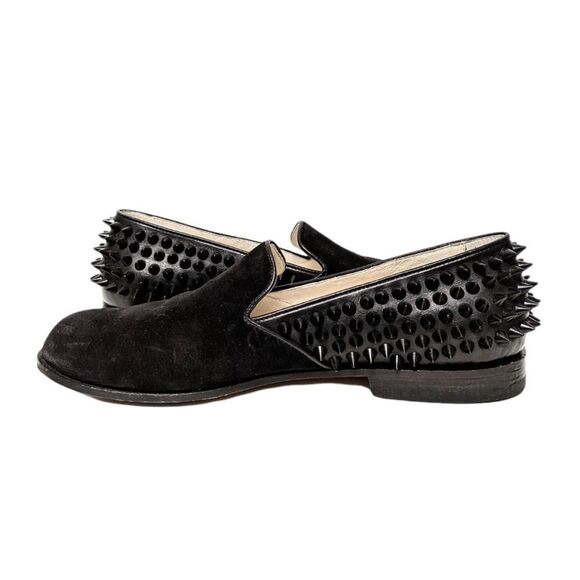 OTABO Men's Suede Leather Studded Loafers 10 - Picture 7 of 11